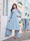 Parra Angelina 1 Stylish Festive Wear Fancy Kurti With Bottom Collection